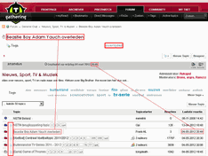 Tag icoon niet in overzicht Tag icoon niet in overzicht