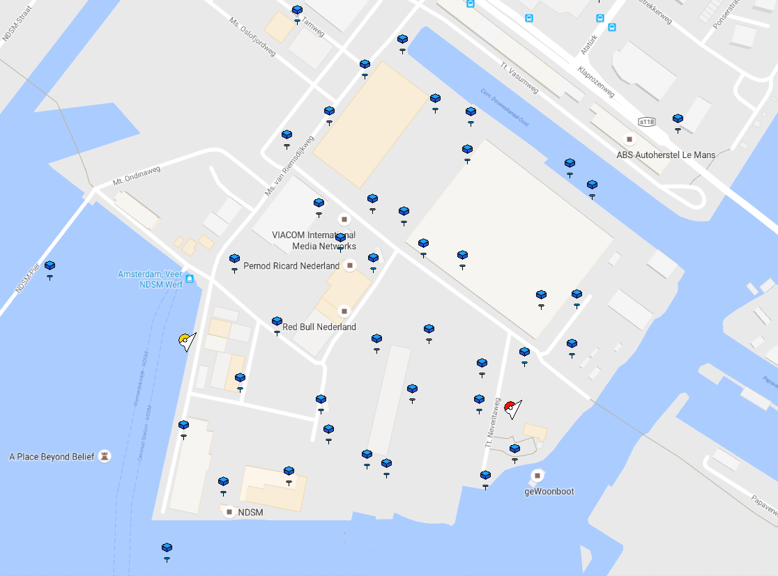 PoGo NDSM Map