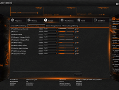 Smart Tweak HD-mode – Voltage – CPU Core Voltage
