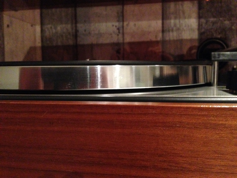 Dual CS1219 - Platter treated with Belgom Alu