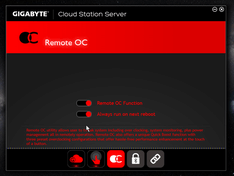 Gigabyte – Remote OC