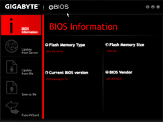 Gigabyte – @BIOS Overview