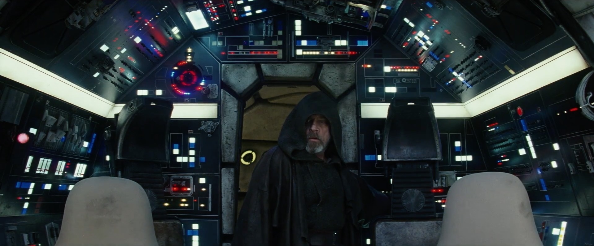 Luke in de Falcon