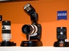 Sony Alpha 900 met lenzen en flitser