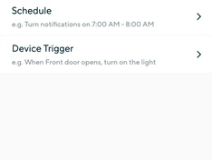 Wyze app - Rules 2