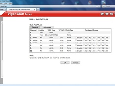 Screenshot DrayTek Multi-PVC Settings Screenshot DrayTek Multi-PVC Settings