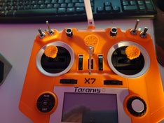Taranis QX7 thumb grips