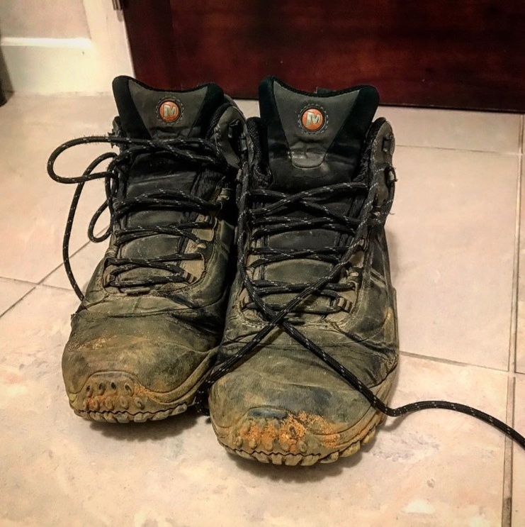 my trusty work boots were put to the test during today's action scenes for #UntitledHanSoloMovi my trusty work boots were put to the test during today's action scenes for #UntitledHanSoloMovi