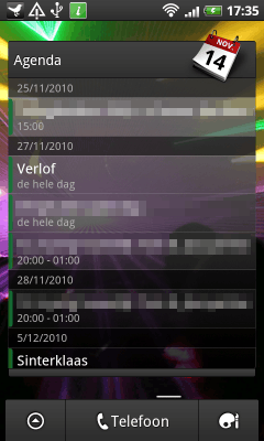 Android homescreen 5