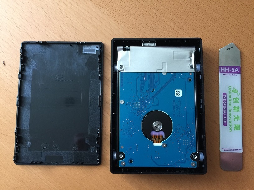 Seagate uit behuizing Seagate uit behuizing