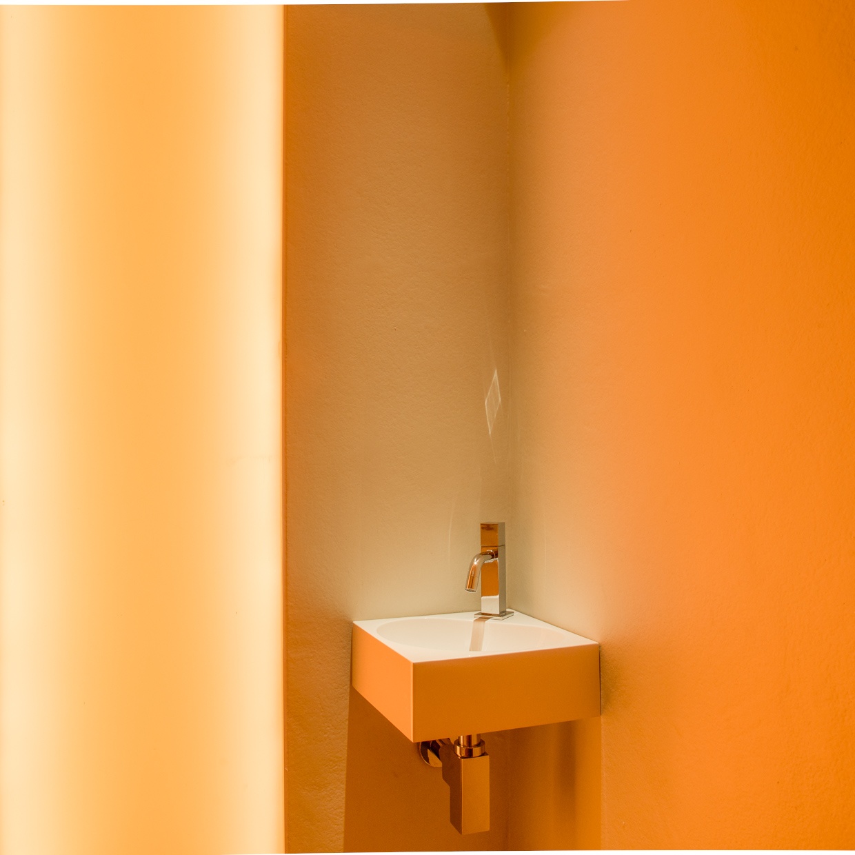 Ledverlichting toilet gastenverblijf
