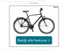 Reclame Cortina fietsen op FP