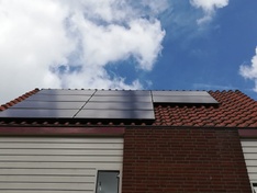 Zonnepanelen geïnstalleerd