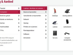 Categoriekiezer mobile Categoriekiezer mobile