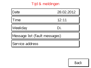 tijd & meldingen