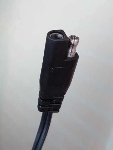SAE DC battery connector