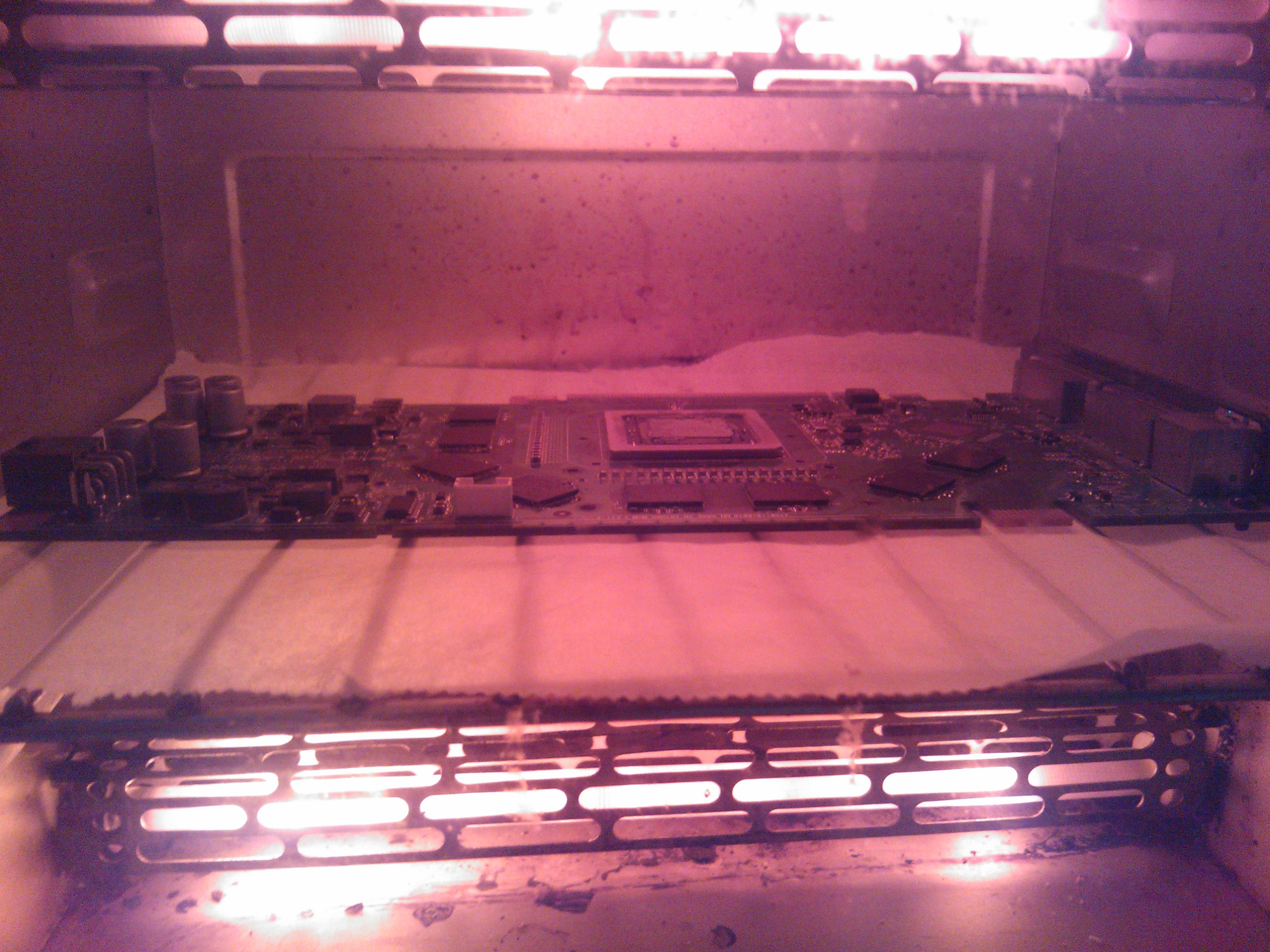 Baking the card II