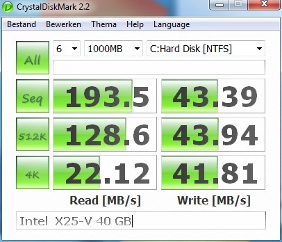 Intel SSD X25-V