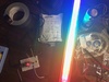 leds in clear panel