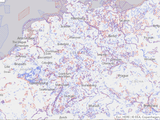 Natura2000-gebieden in NL en D