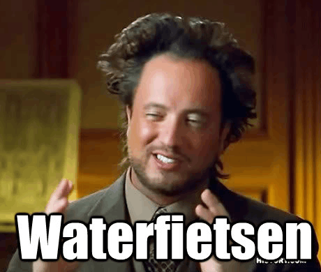 waterfietsen - alien guy waterfietsen - alien guy