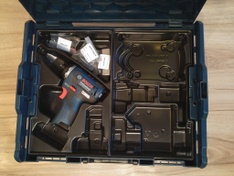 Bosch GSR 10,8 V-EC HX in L-Boxx open Bosch GSR 10,8 V-EC HX in L-Boxx open