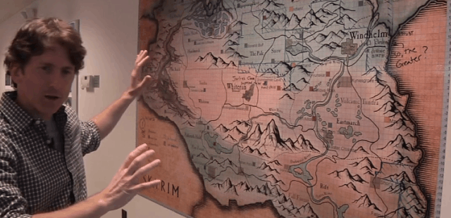 Behind the scenes: Skyrim kaart