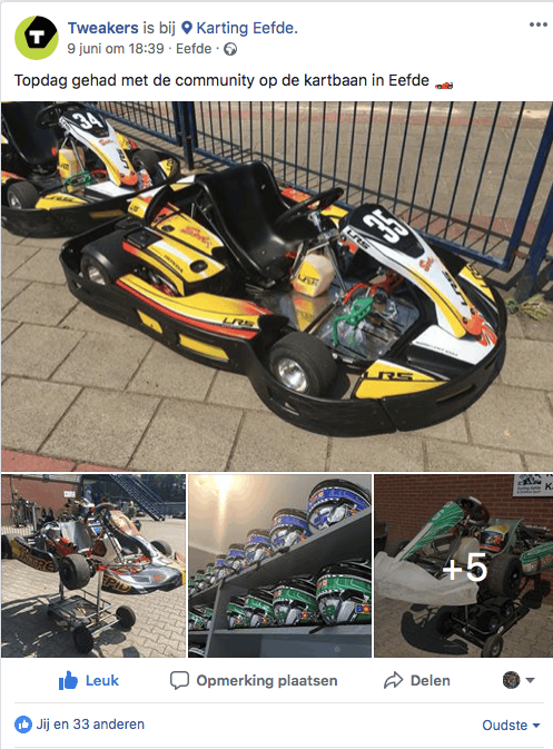 Kart meeting op FB Kart meeting op FB