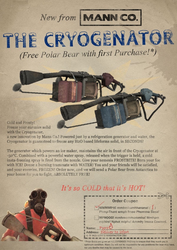 Team Fortress 2 - The Cryogenator