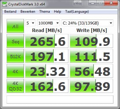 X25-M 160GB bench 22-10-2010
