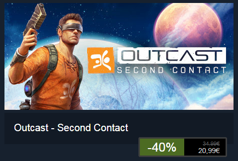 Outcast Steam aanbieding