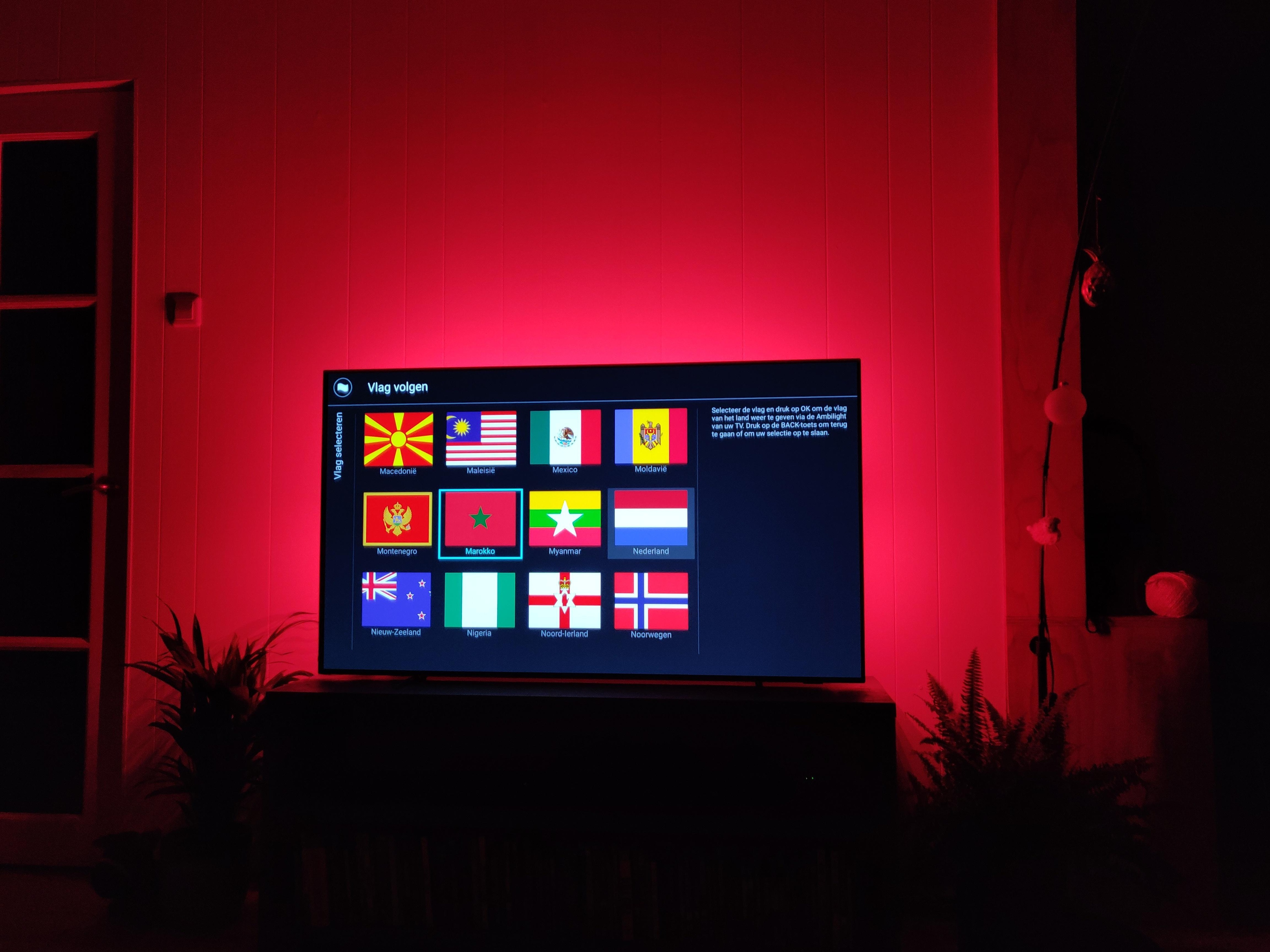 Philips OLED803 - Ambilight