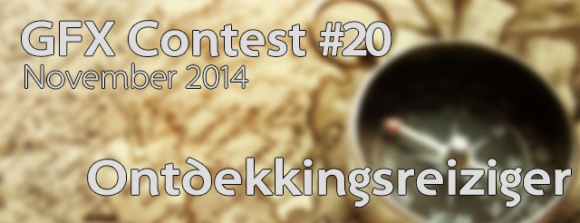GFX Contest #20 - Ontdekkingsreiziger GFX Contest #20 - Ontdekkingsreiziger