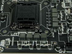 CPU VRM van boven