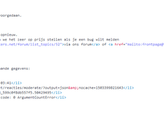 modden error post response