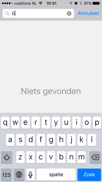 niets gevonden niets gevonden