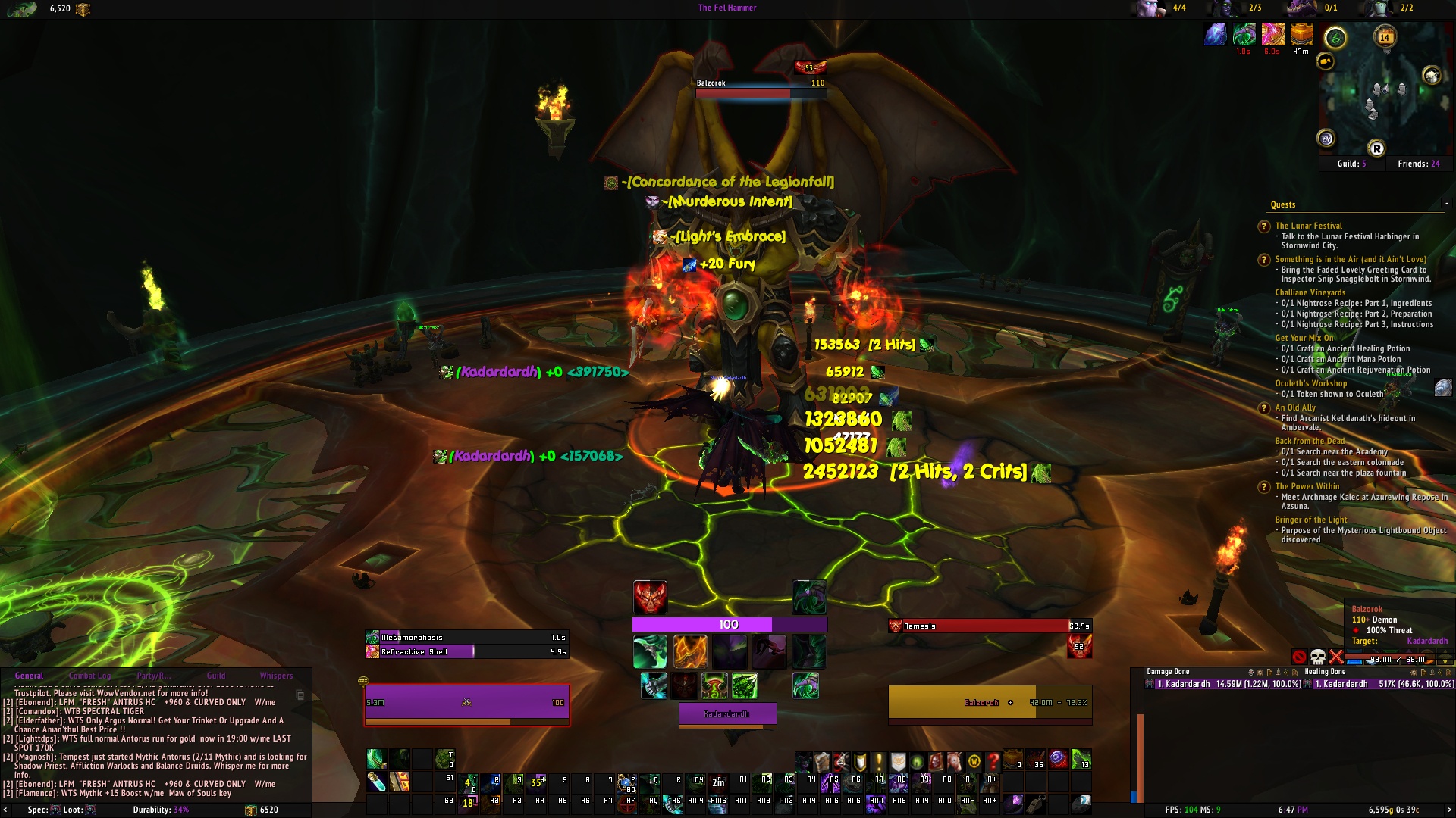 Ui combat