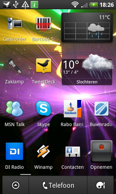 Android homescreen 2