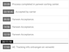 AliExpress tracking update Yanwen zending uit 1970