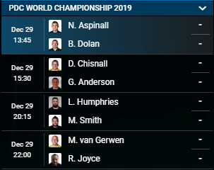 Kwart Finales Kwart Finales