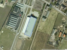 Overzicht dak manege Overzicht dak manege