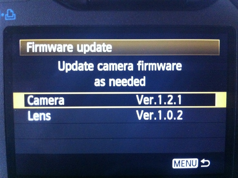 5D Mark III Firmware 1.2.1 (1/5)
