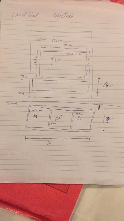 dwaas Reserveren vers TV-meubel, hangt mijn TV nu te hoog? Alternatief? - Audio en HiFi - GoT