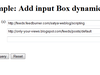 Dynamically add more HTML inputs