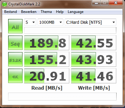 Kingston SSDnow 40GB (1 maand)