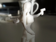 3D Lara Closeup