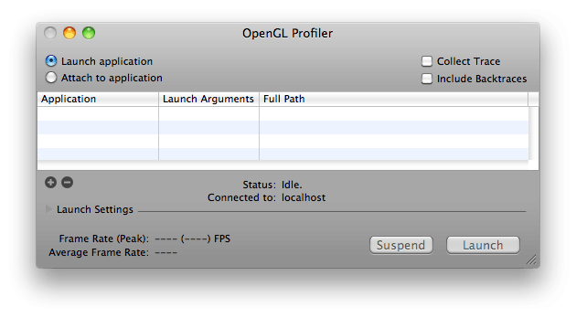 OpenGL Profiler OpenGL Profiler