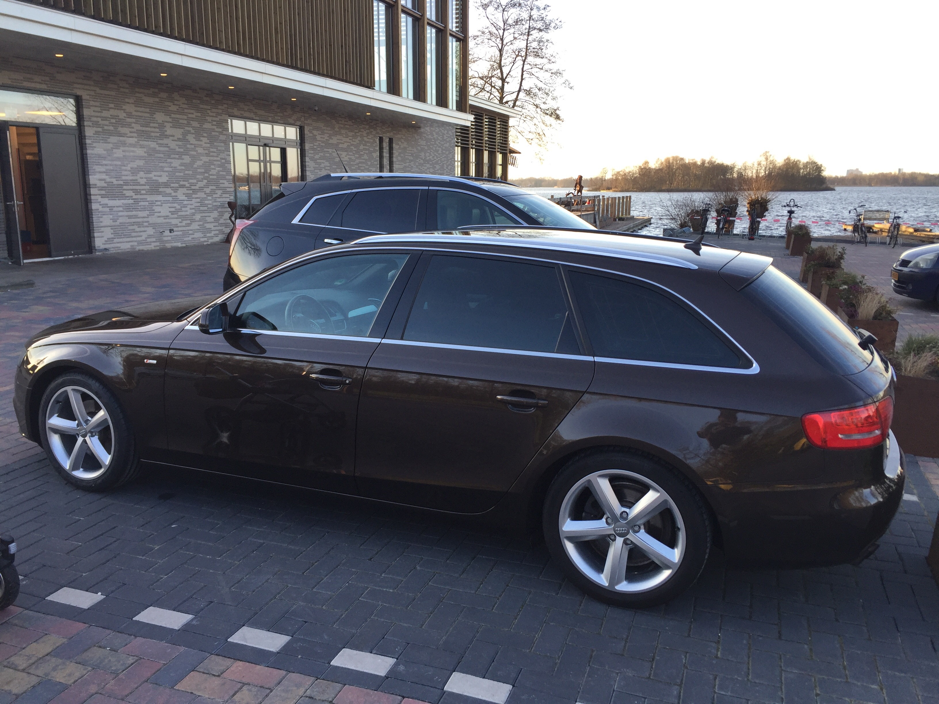 Audi geblindeerde ramen