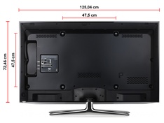 Samsung UE55F6400 VESA afmetingen
