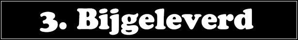 bijgeleverd